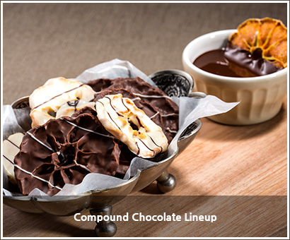 Compound Chocolate Lineup
